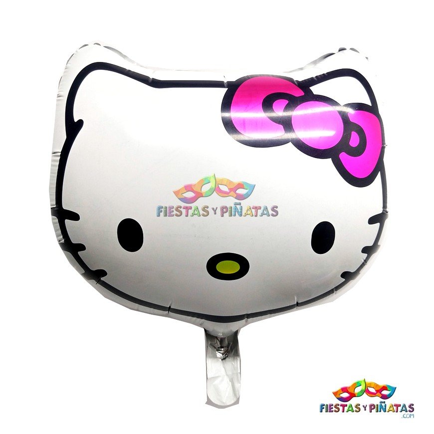 hello kitty con globos clipart